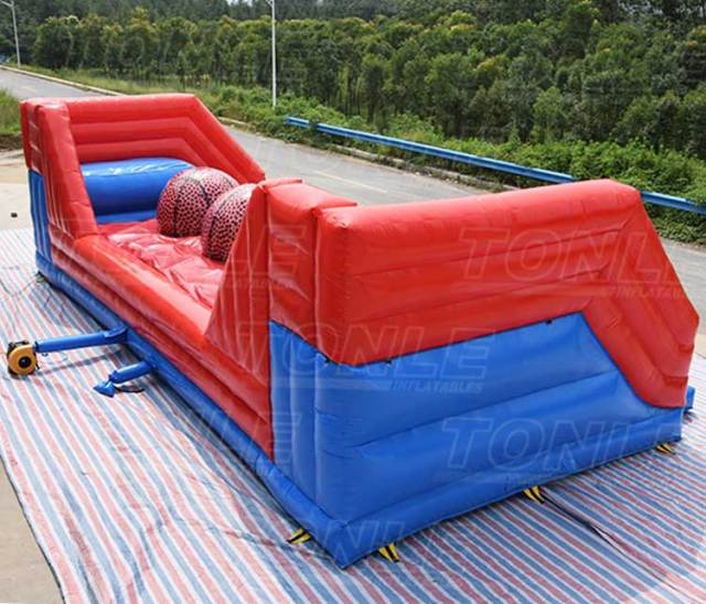 4 red balls big baller wipeout big baller inflatable interactive game