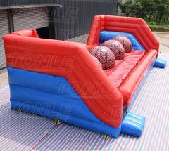 4 red balls big baller wipeout big baller inflatable interactive game