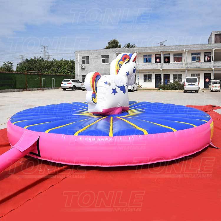inflatable Rodeo Unicorn ride