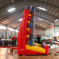 inflatable left-leaning molecules throw balls and fall game