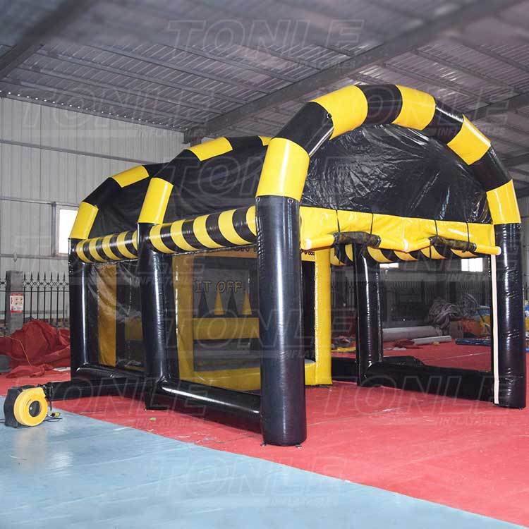 floating bover ball tag archery game tent