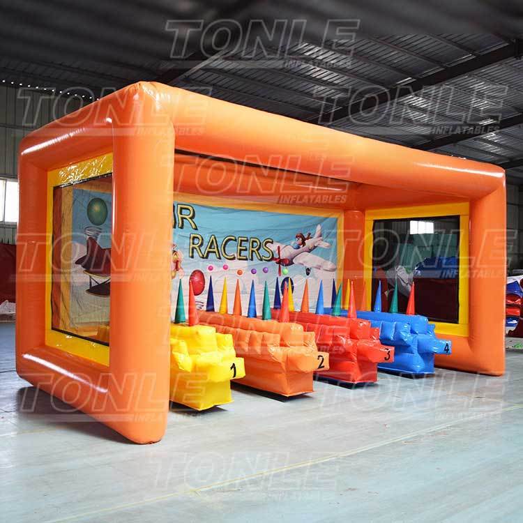 inflatable air racers carnival game