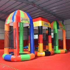 cheap inflatable bungee trampoline