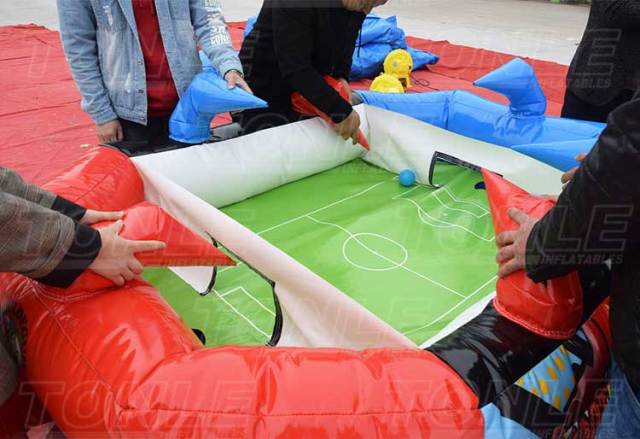 outdoor team game Inflatable Air Hockey