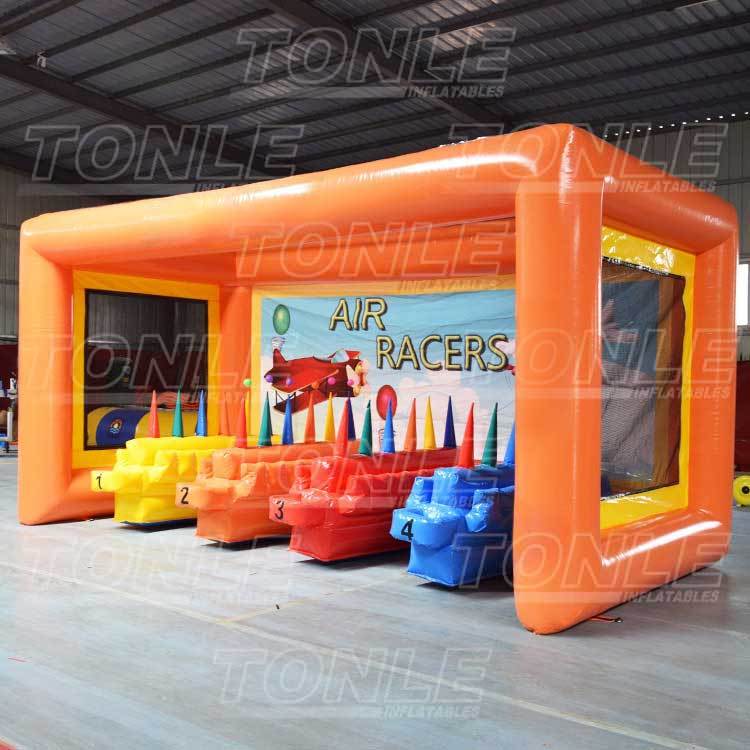 inflatable air racers carnival game