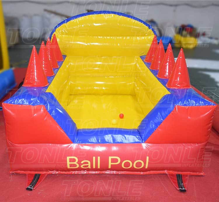 custom factory inflatable yellow air juggler games