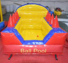 custom factory inflatable yellow air juggler games