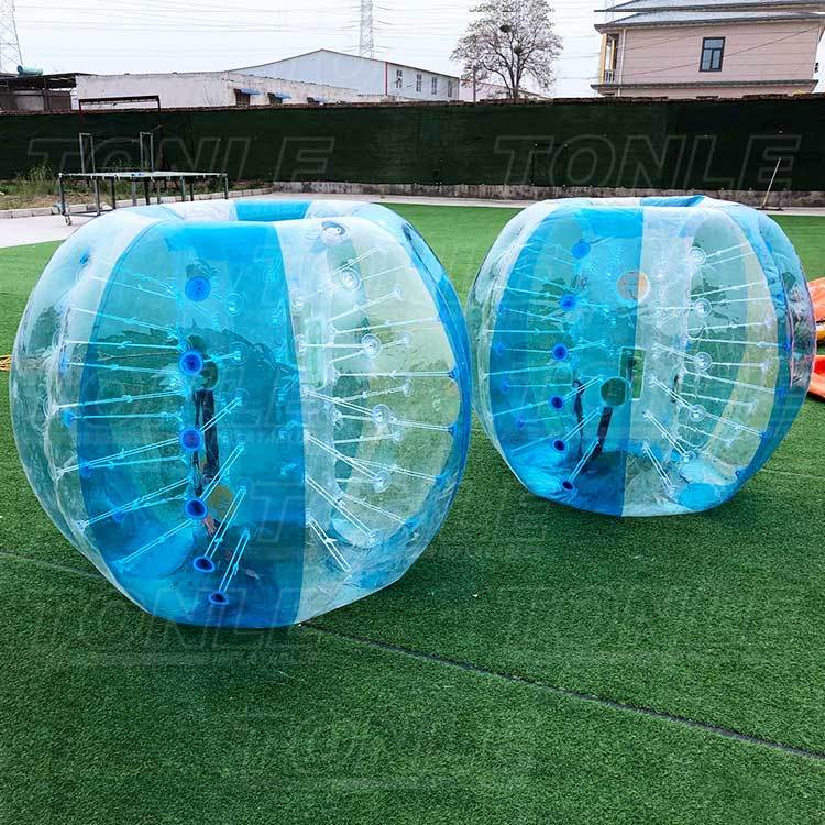 custom inflatable bubble football loopy bumper ball