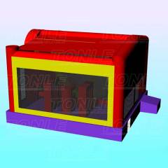 cheap wholesale inflatable classical red bounce house jumping castle