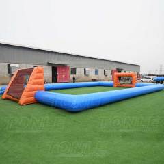 custom cheap inflatable football field competitive competition