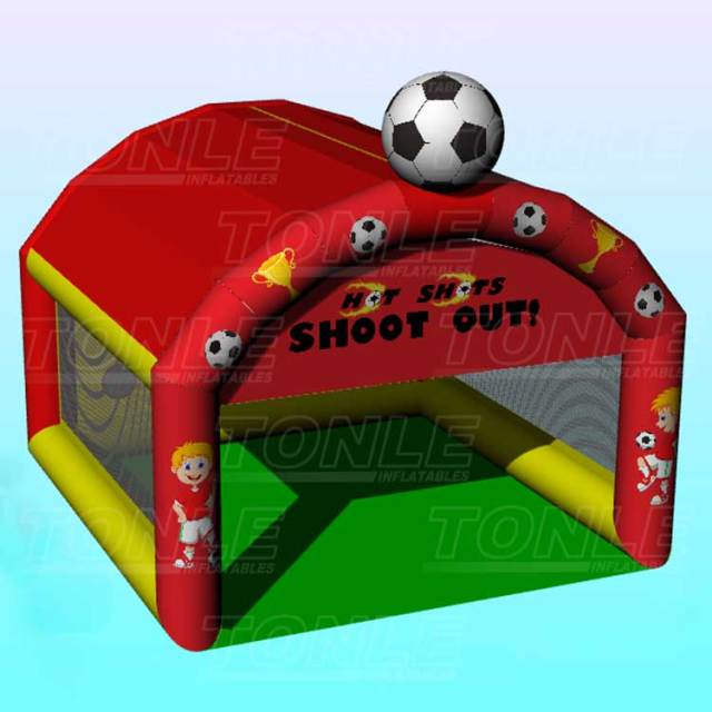 custom inflatable Red football bouncy castle jumper moonwalk games