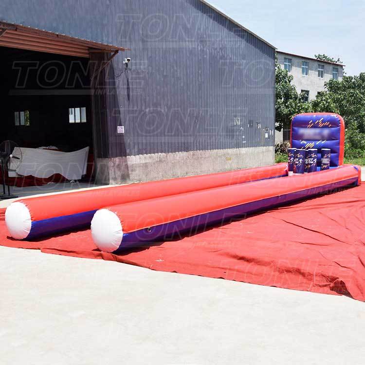 soccer bowling inflatable game