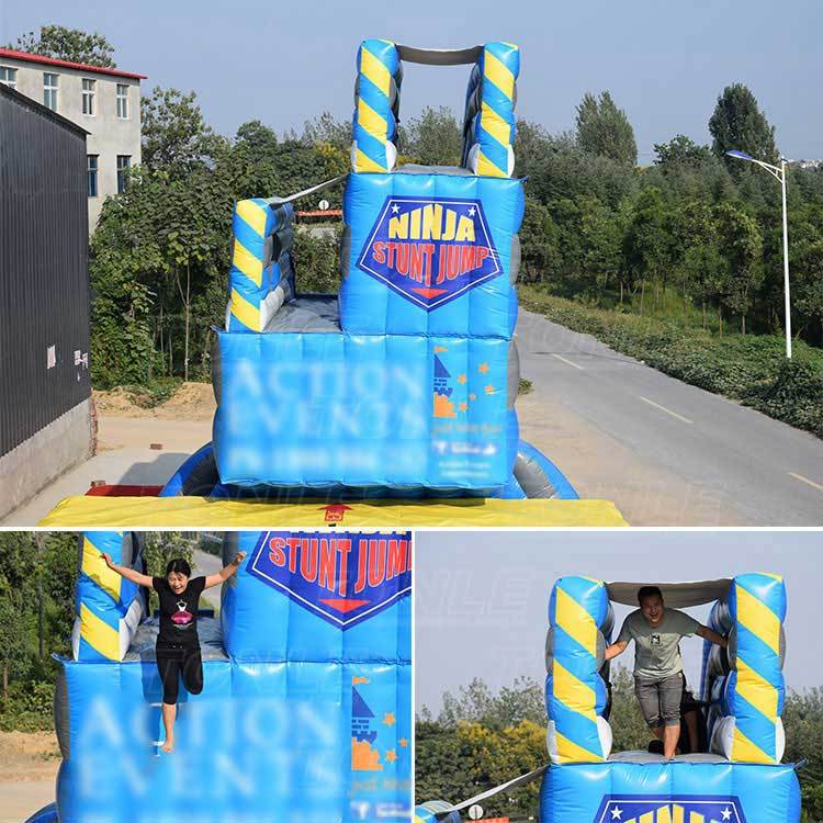 free fall drop stunt jump construction