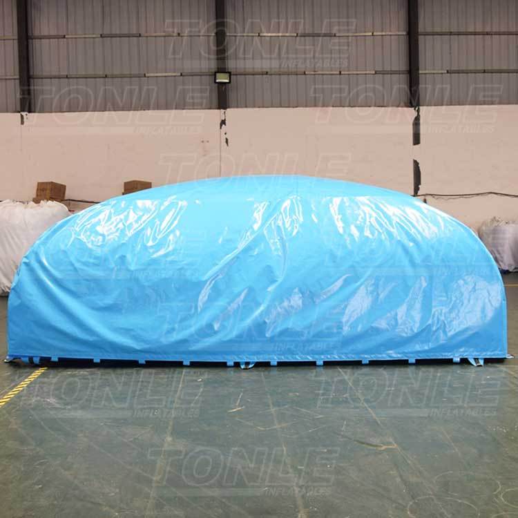 cheap big safety freestyle inflatable skiing jump air bag