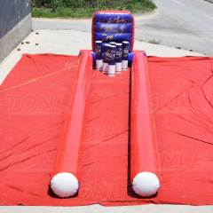 soccer bowling inflatable game