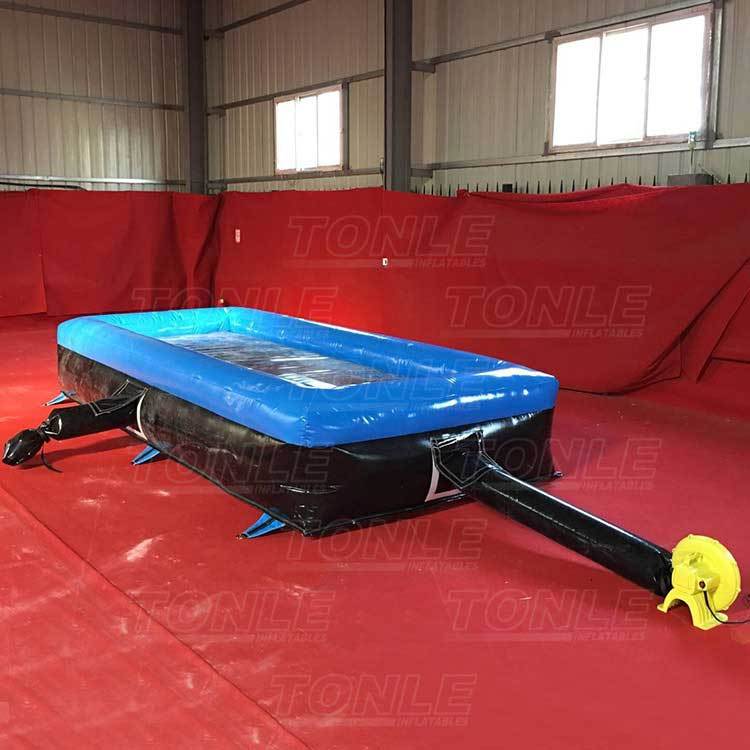 custom cheap inflatable flat closed inflatable guardrail landing pad air bag