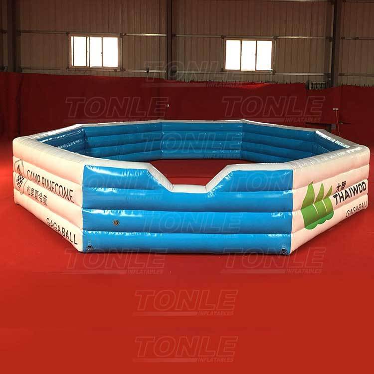inflatable gaga ball pit game
