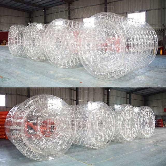 inflatable walk on water roller