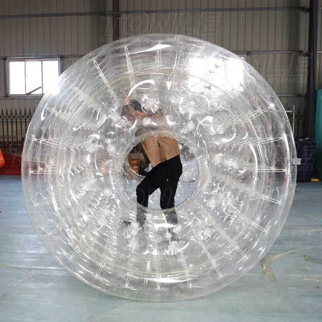 inflatable walk on water roller