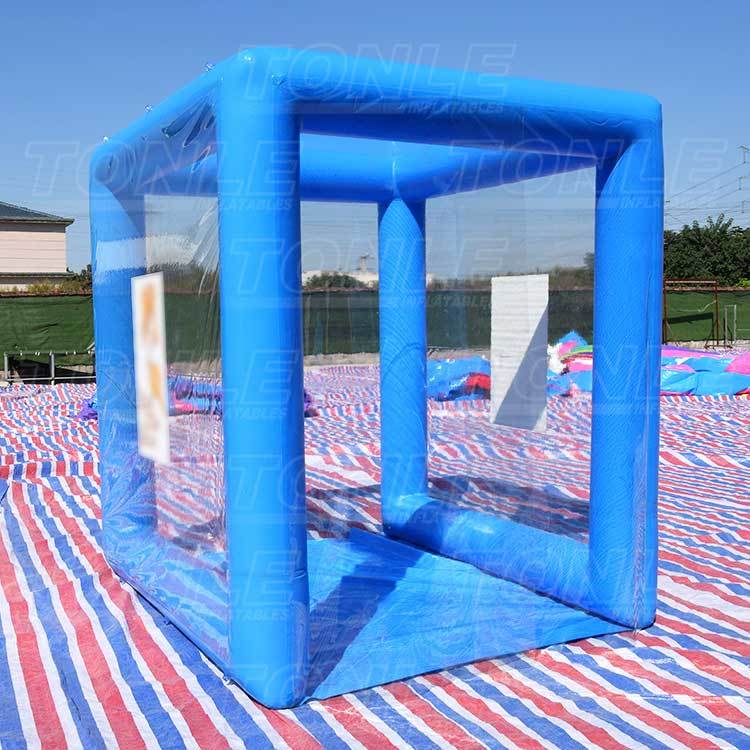 inflatable disfected tunnel tent