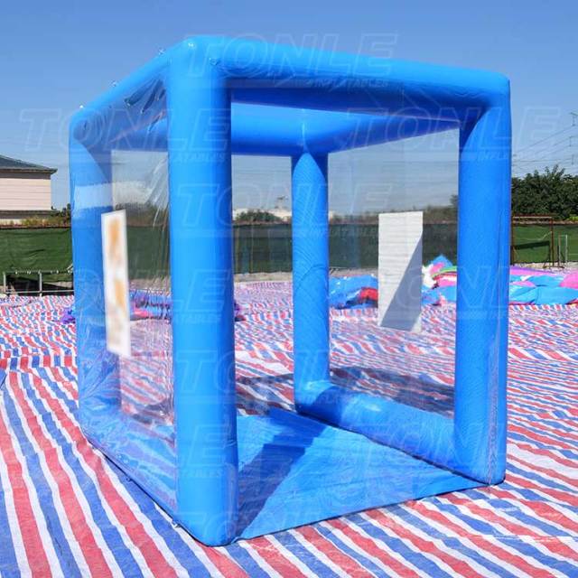 inflatable disfected tunnel tent
