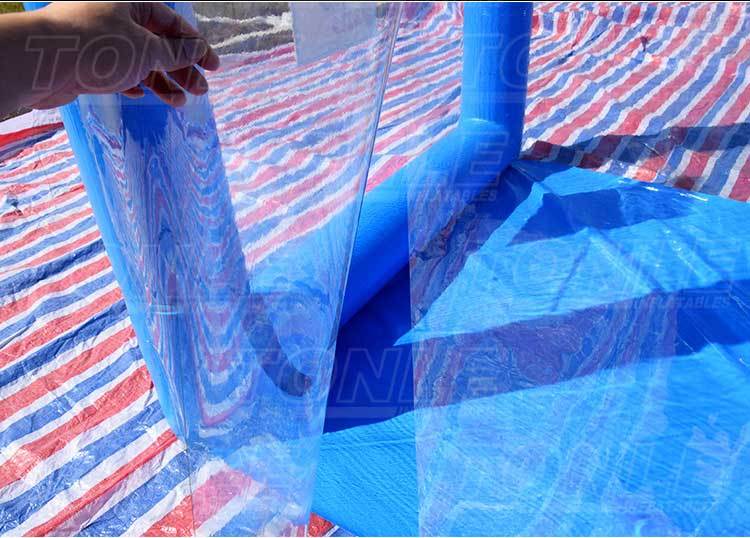 inflatable disfected tunnel tent