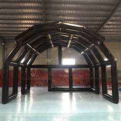 wholesale custom airtight outdoor inflatable transparent stage cover
