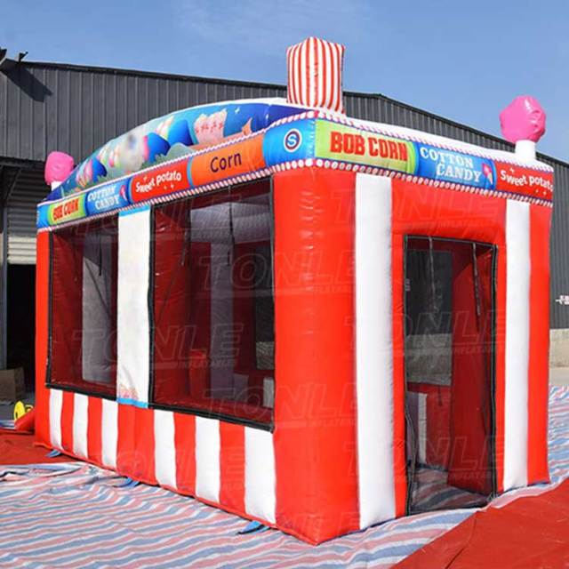inflatable carnival treat shop tent