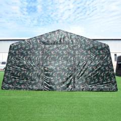 custom outdoor large camping medical inflatable army camouflage house tent
