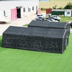 custom outdoor large camping medical inflatable army camouflage house tent