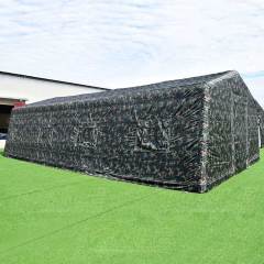 custom outdoor large camping medical inflatable army camouflage house tent