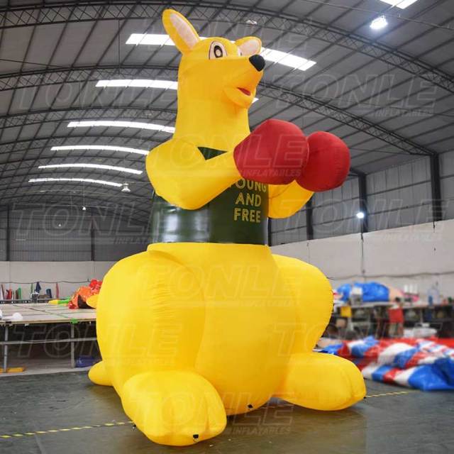 inflatable the Boxing kangaroo model