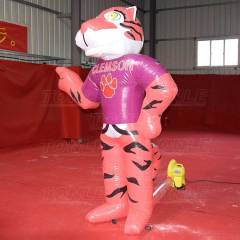 custom giant inflatable tiger advertising model