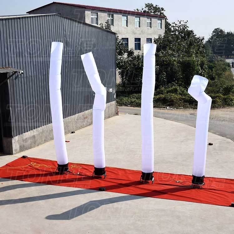 factory price custom single double leg inflatable guys sky dancer