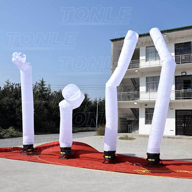 factory price custom single double leg inflatable guys sky dancer