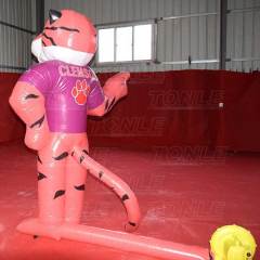custom giant inflatable tiger advertising model