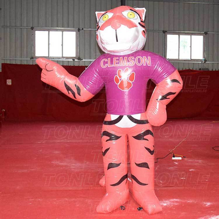 custom giant inflatable tiger advertising model