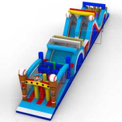 inflatable obstacle course cheap crazy game run match