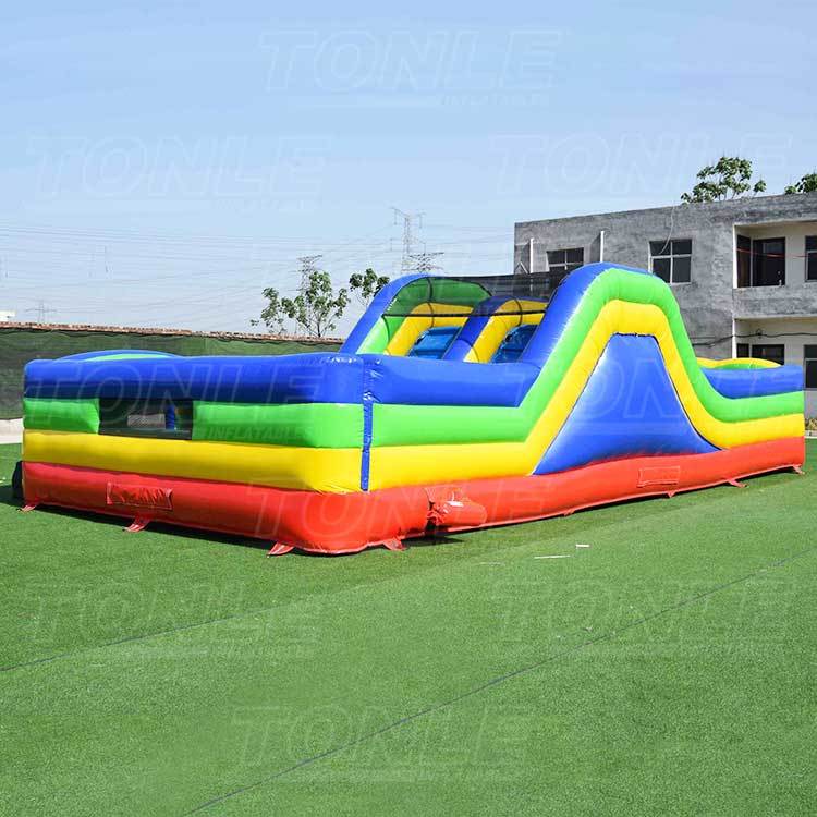 inflatable all in one obstacle course