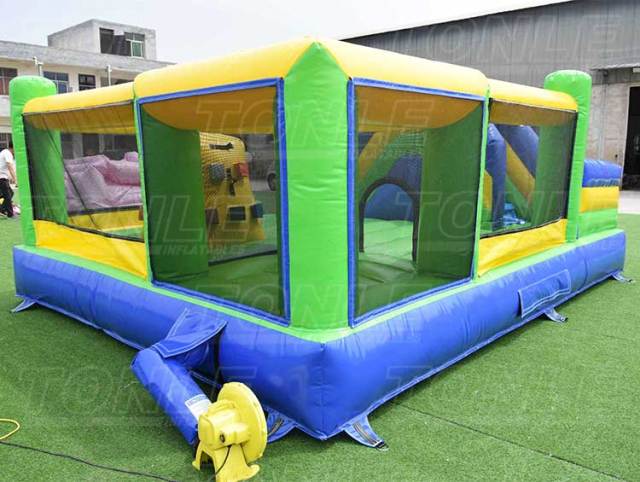inflatable obstacle course combo bouncer jumper slide