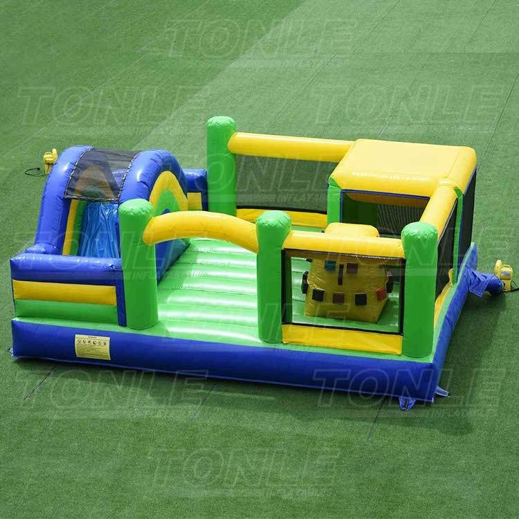 inflatable obstacle course combo bouncer jumper slide