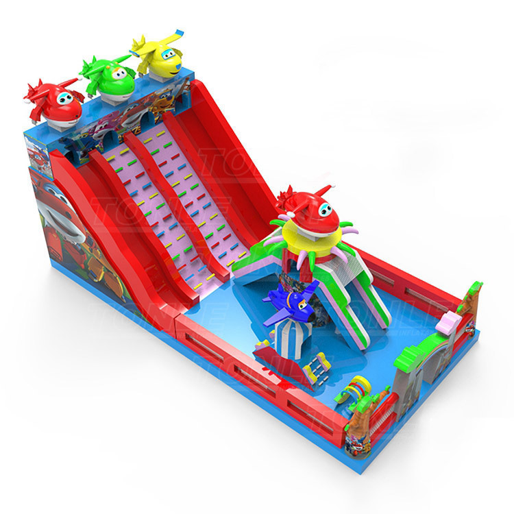 Children's airplane inflatable playground for sale