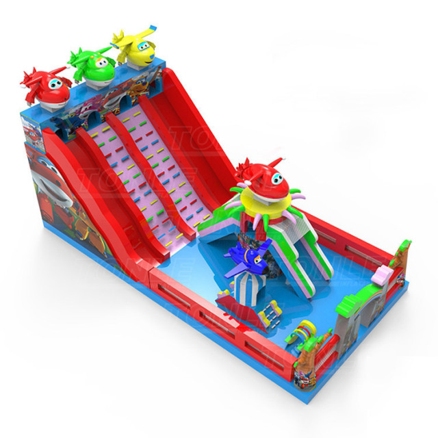 Children's airplane inflatable playground for sale