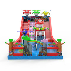 Children's airplane inflatable playground for sale