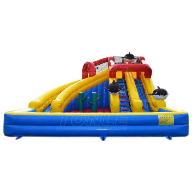 Ocean theme pool small amusement park
