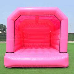 Wholesale cheap inflatable wedding pink bouncy castle