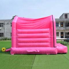Wholesale cheap inflatable wedding pink bouncy castle