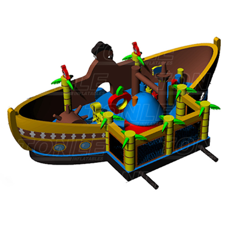 Pirate Ship Inflatable game park