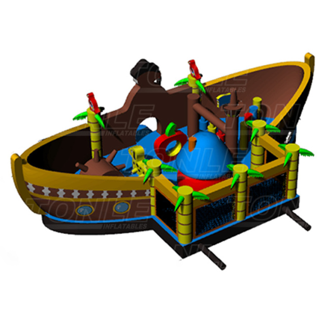Pirate Ship Inflatable game park