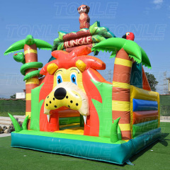 Animal park bounce house bouncy castle